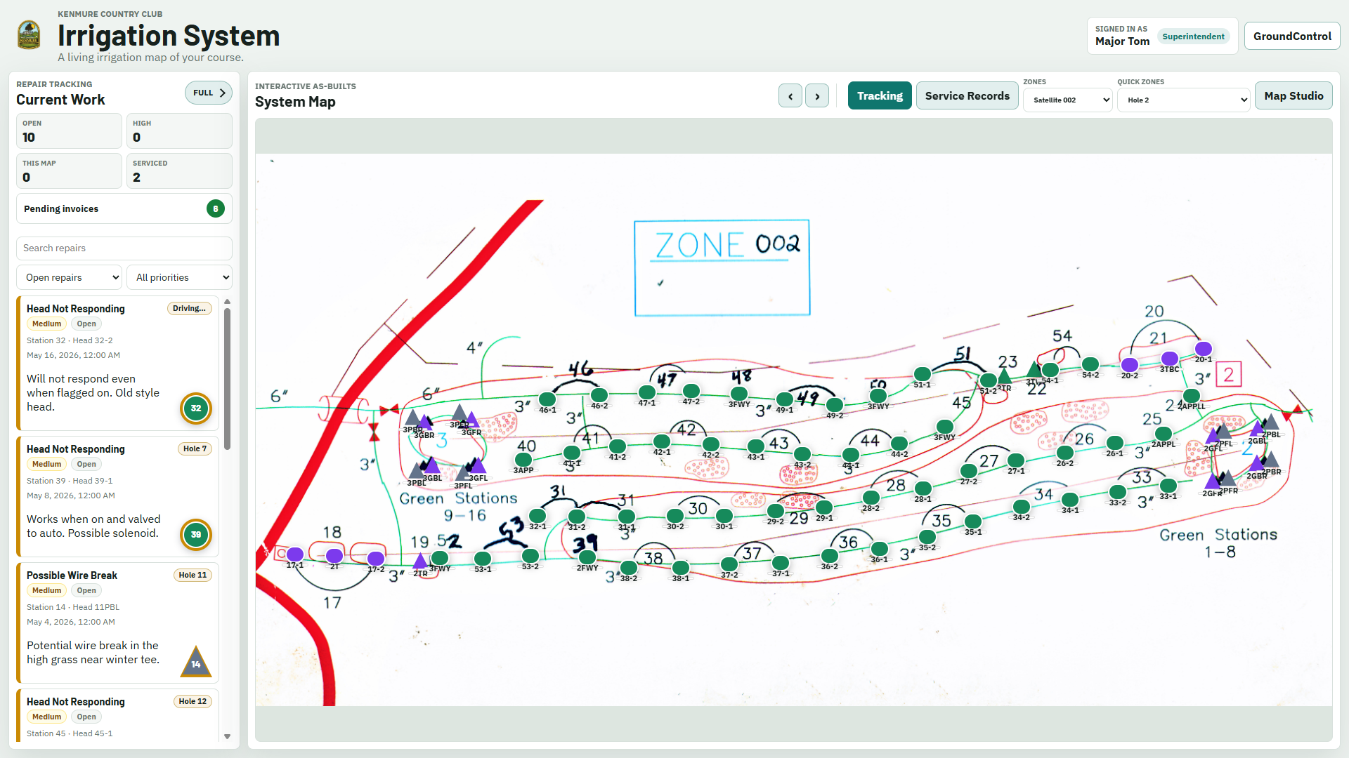 Irrigation System screenshot