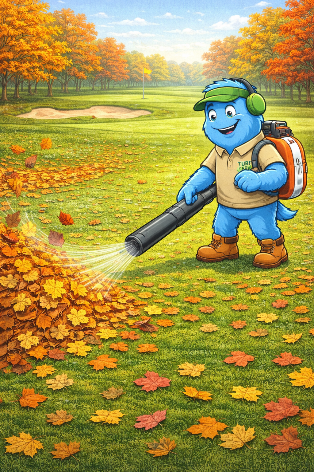 Autumn Fairway Cleanup