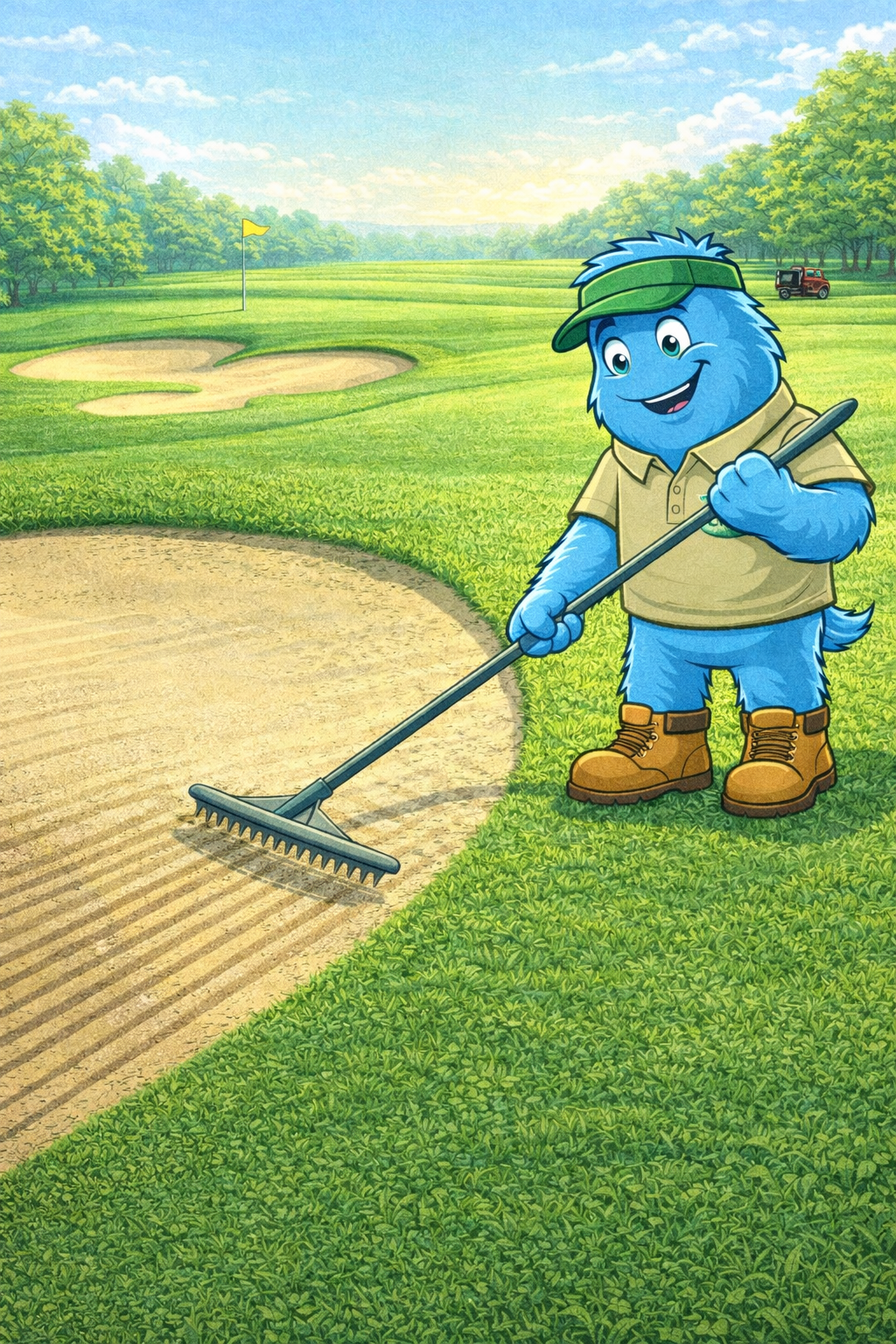 Bunker Raking Duty