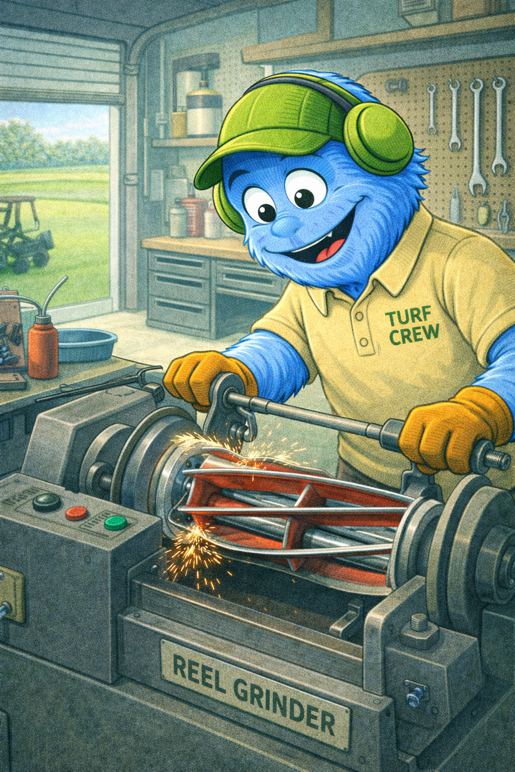 Reel Sharpening for a Smooth Green